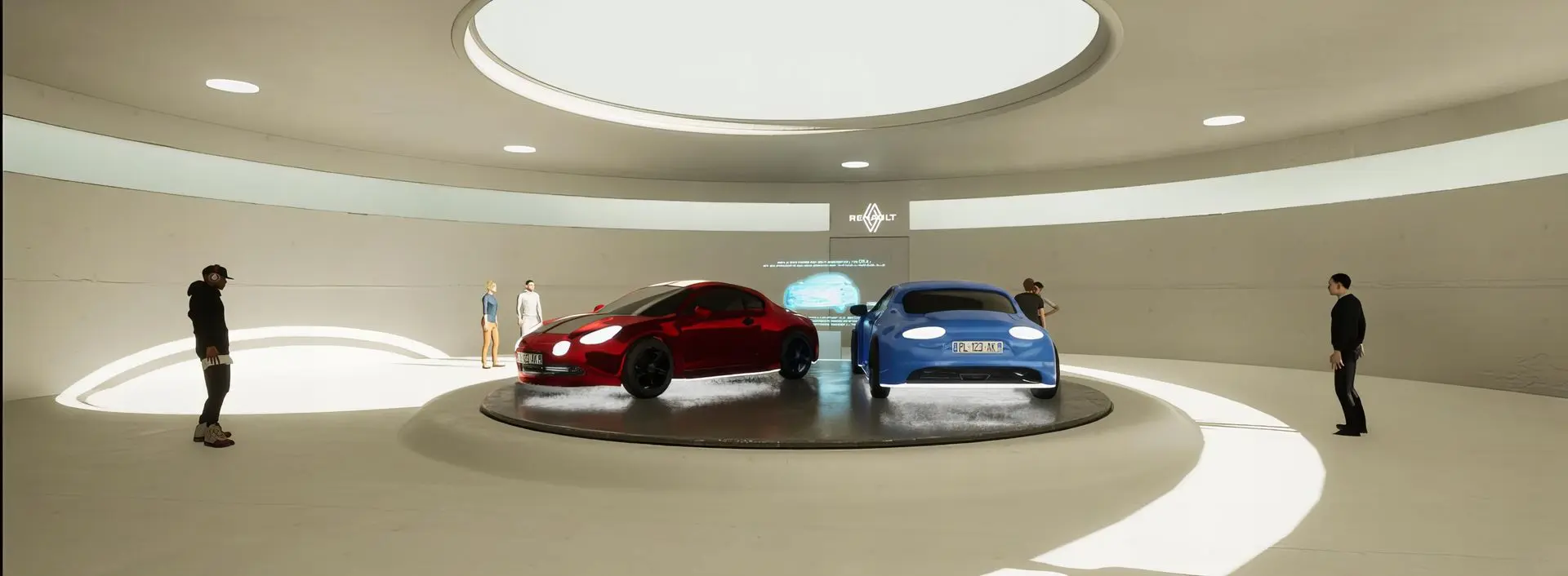 unreal engine alpine renault 3d