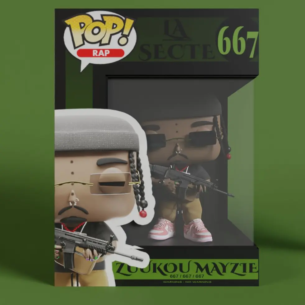 Packaging Zuukou Mayzie 3D Pop figurine