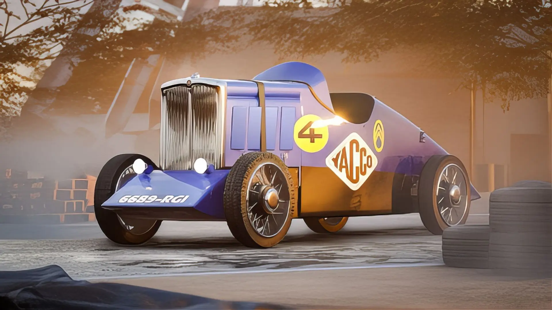 car rosalie citroën UE5