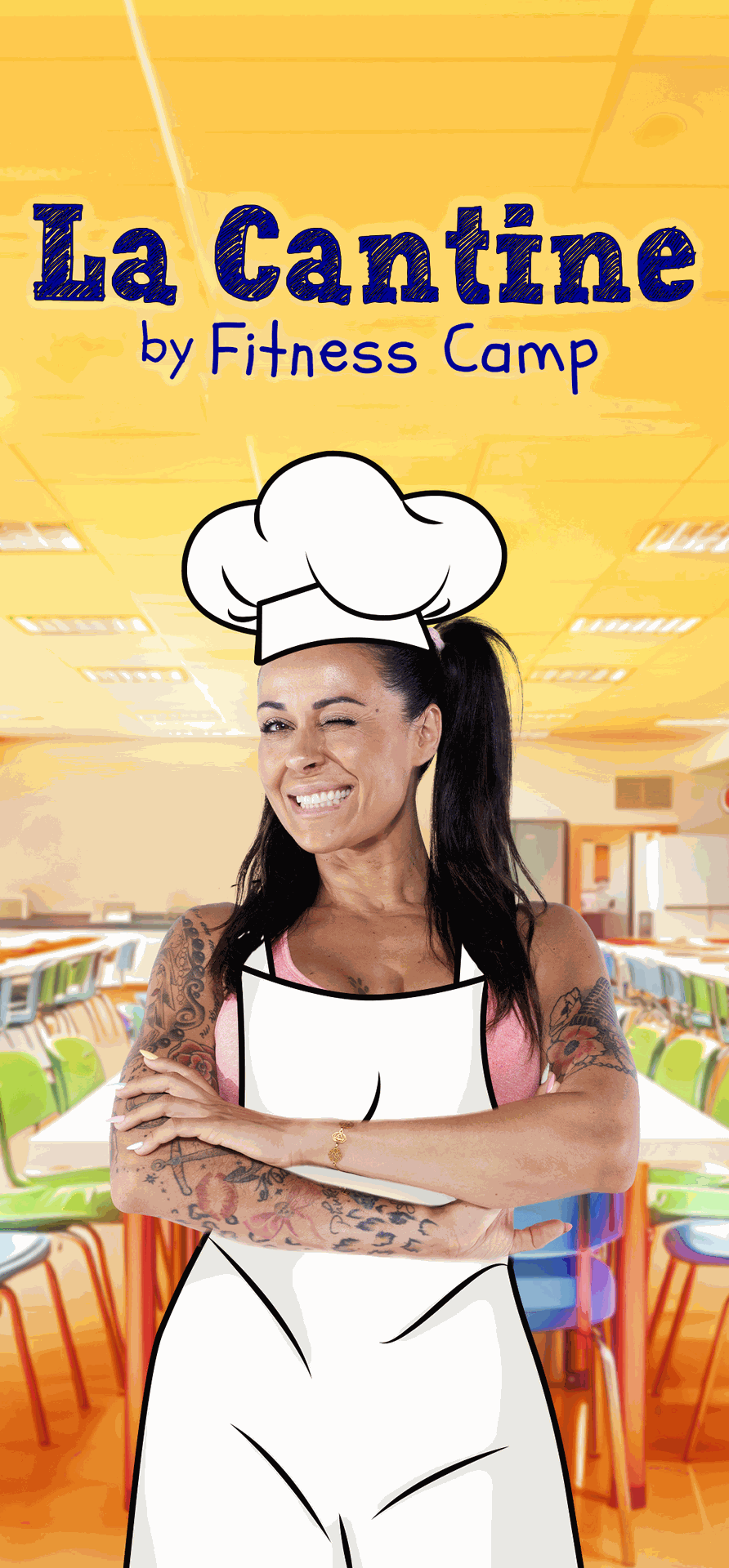 Mobile poster "La Cantine" mobile poster design