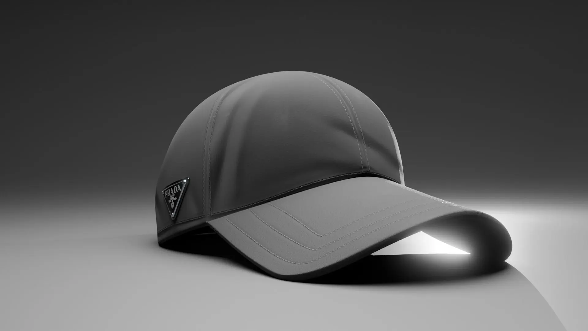 PradaCapsule3D LuxuryHeadwear 3DPradaDesign VirtualFashion PradaStyle3D