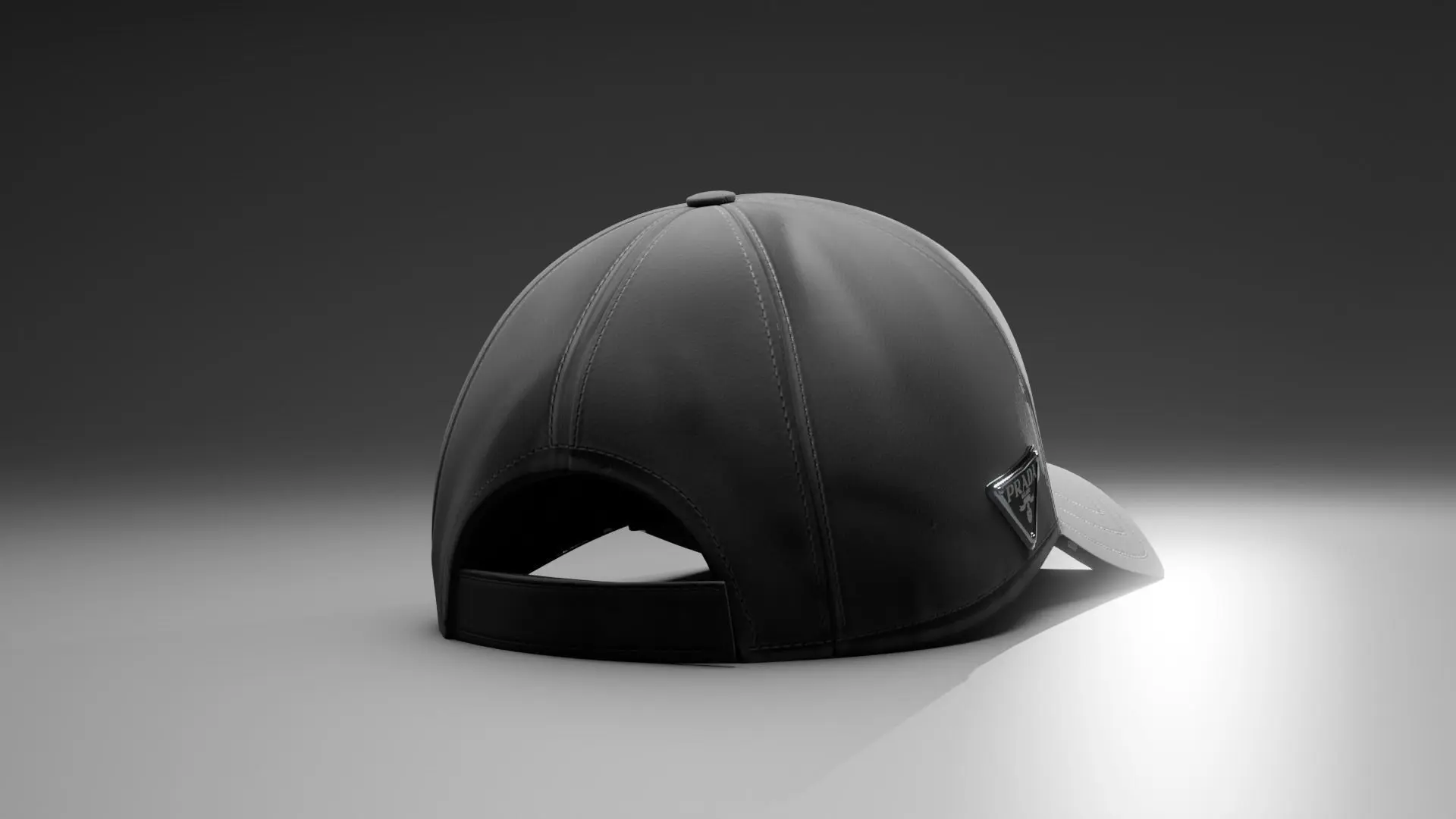PradaCapsule3D LuxuryHeadwear 3DPradaDesign VirtualFashion PradaStyle3D