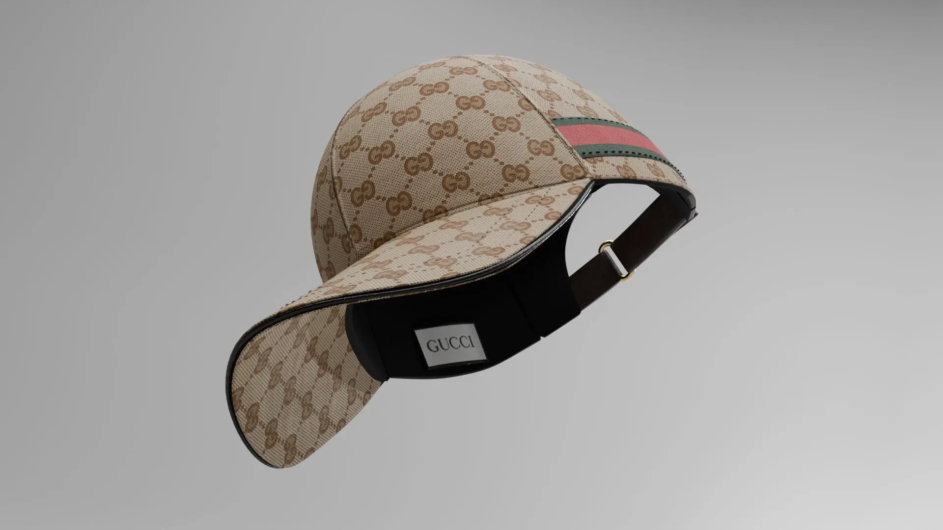 GucciCapsule3D LuxuryHeadwear 3DGucciDesign VirtualFashion GucciStyle3D